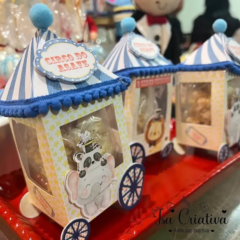 Decoração personalizada tema Circo — foto 2 de 7 — Isa Criativa