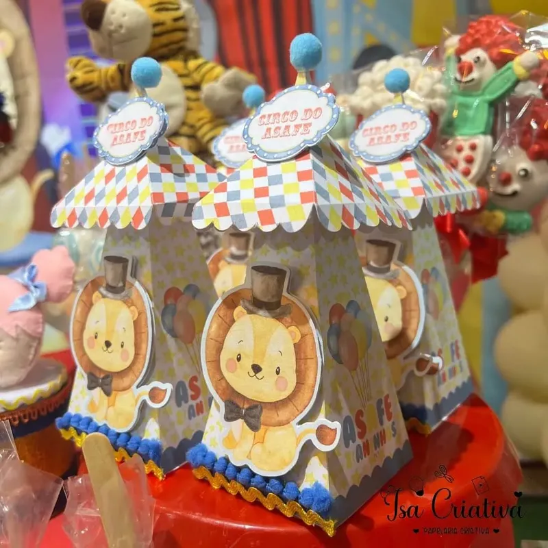 Decoração personalizada tema Circo — foto 7 de 7 — Isa Criativa