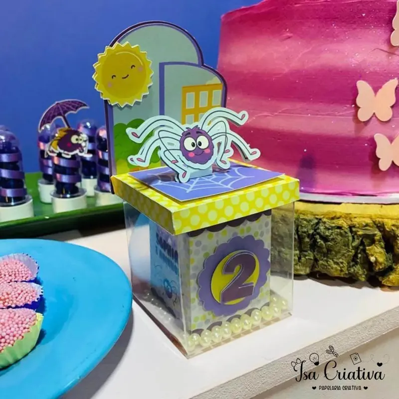 Decoração personalizada tema Dona Aranha — foto 3 de 8 — Isa Criativa
