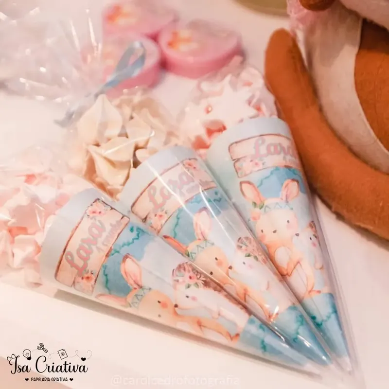Decoração personalizada tema Floresta Encantada — foto 3 de 5 — Isa Criativa