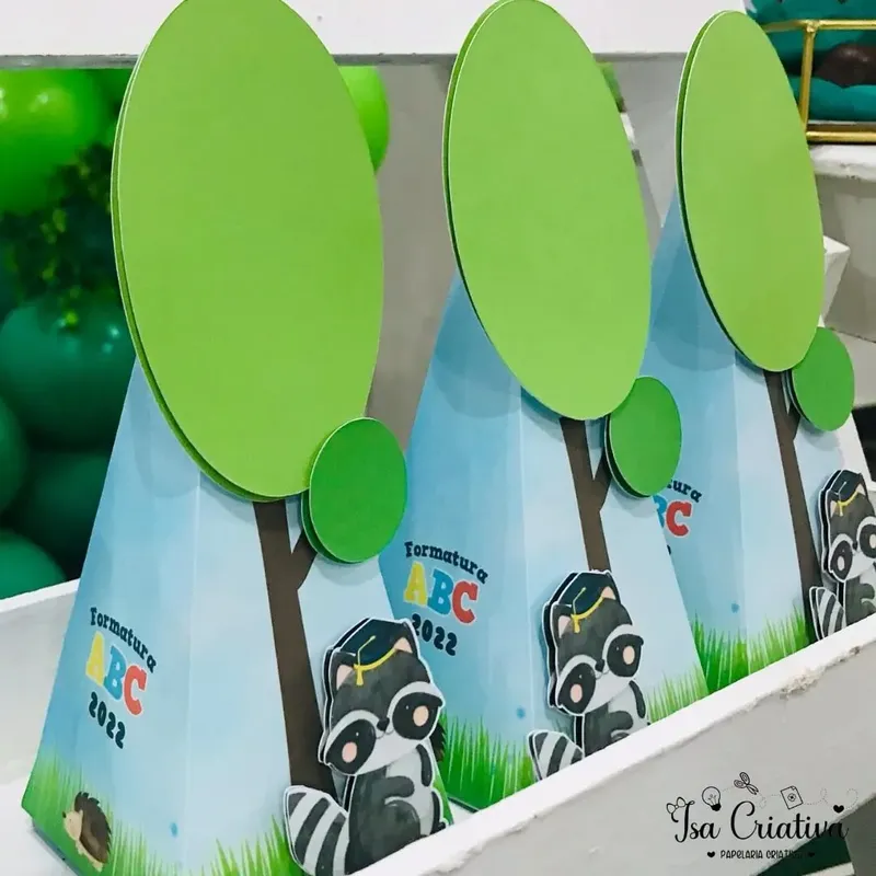 Decoração personalizada tema Florestinha — foto 4 de 4 — Isa Criativa