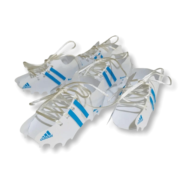 Chuteira personalizada para festa infantil com acabamento premium — Isa Criativa - Tema Futebol