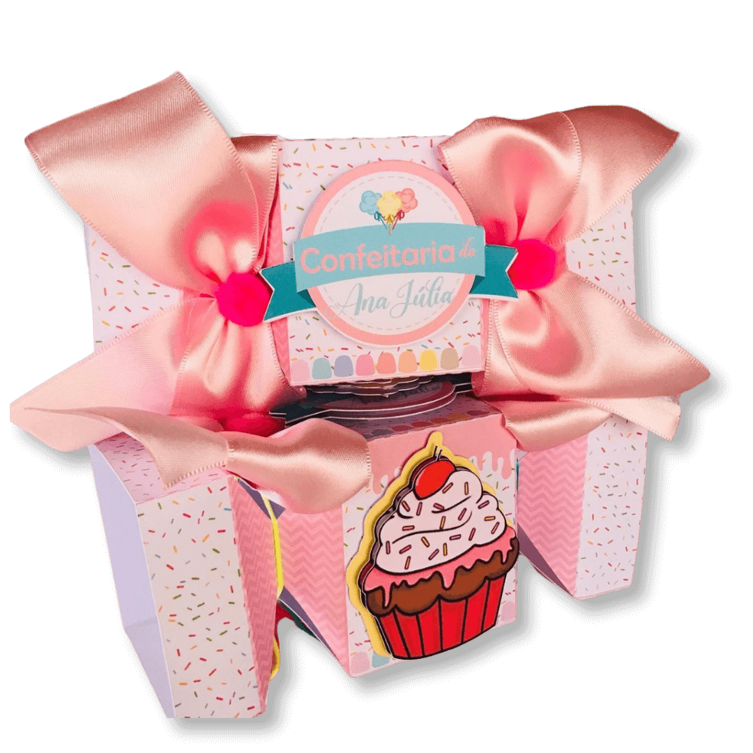 Caixinha Cone Personalizada